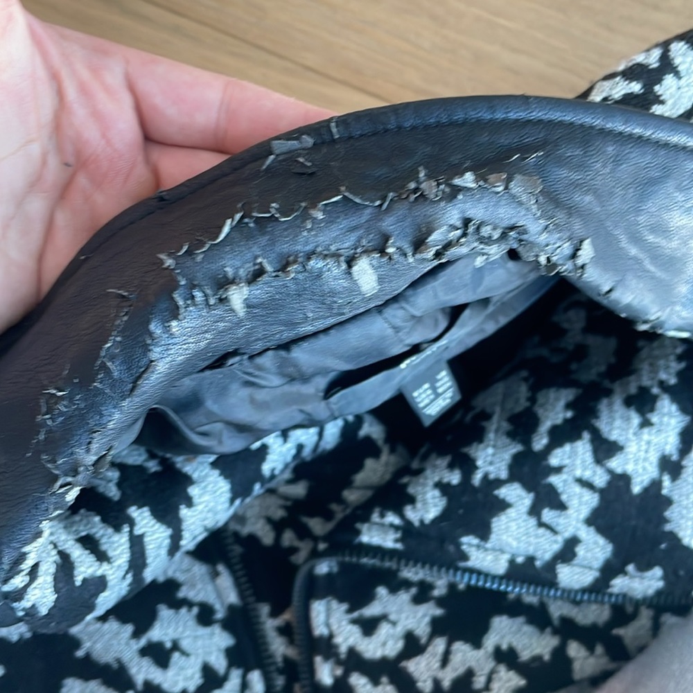 Mango Leather Jacket - image 3